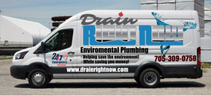 Drain Right Now - emergency plumbing services available 24/7!